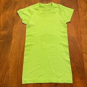 Lululemon Bright Green Run Swiftly Tech